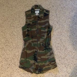 Forever 21 Camo Romper